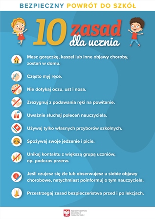 10zasadplakat uczniowie plakat