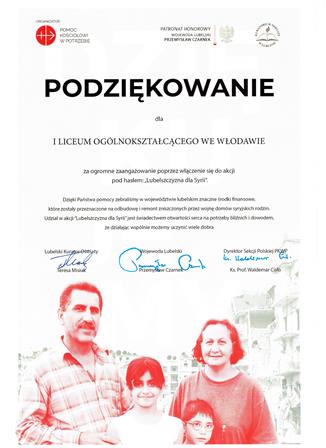 podziekowanieS